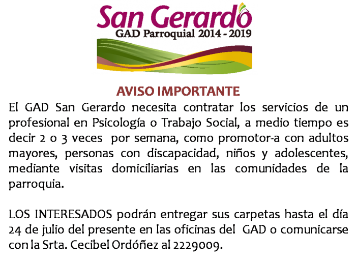 aviso psicologo